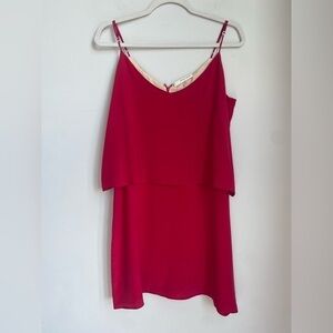 025 Lavender Brown 100% Silk Dress New With Tags